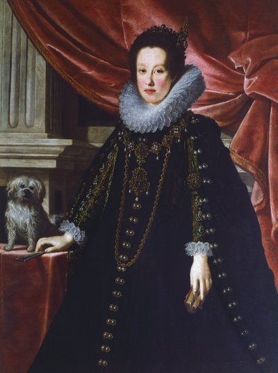 Portrait of Anna de Medici by Justus Suttermans