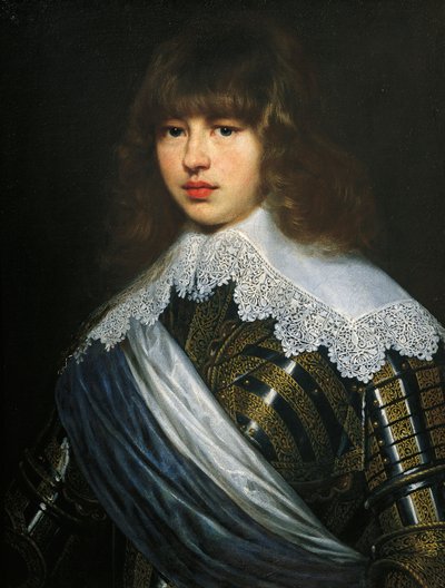 Portrait of Christian V of Denmark by Justus Suttermans