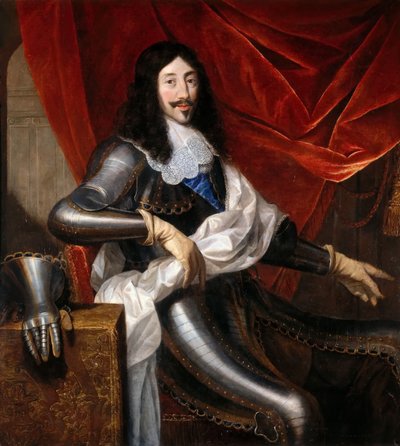 Portrait of Louis XIII of France by Justus van Egmont