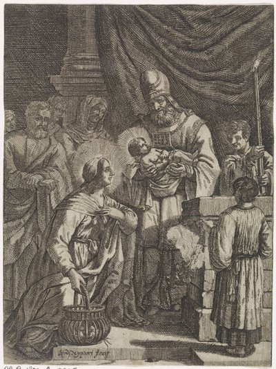 Presentation of Christ in the Temple by Justus van den Nijpoort