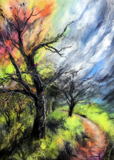 Path Through Seasons by Justyna Jaszke