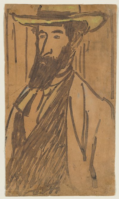 Portrait of Aristide Maillol by József Rippl Rónai