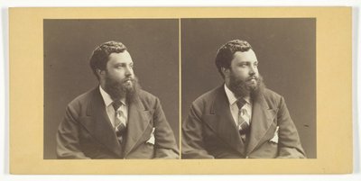 Untitled Portrait of a Man by K.K. Hof