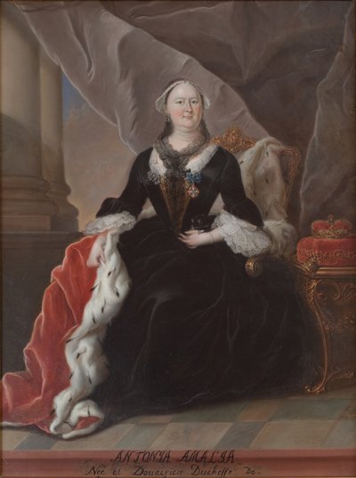 Antonia Amalia. Duchess of Brunswick and Lüneburg. Born April 22, 1696 by KMS Stroe 16 H Ubekendt