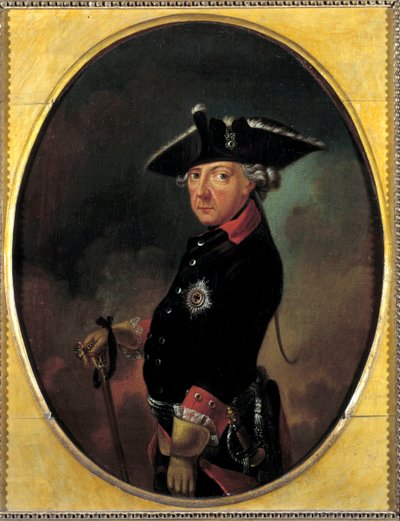 Portrait of Frederick II of Prussia by K. Beeskow