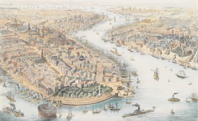 New-York From the Southwest by K. Th. Westermann