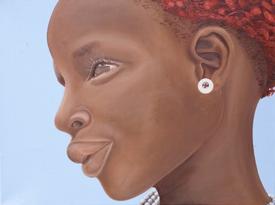 Brown Introspection, 2007 by Kaaria Mucherera