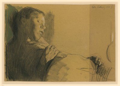 Sleeping Boy (The Dead Child) by Käthe Kollwitz