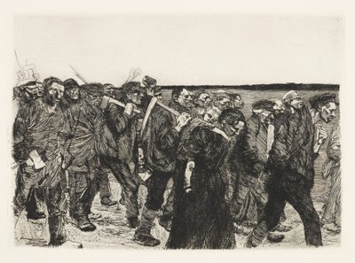 March of the Weavers by Käthe Kollwitz