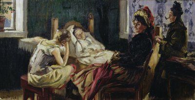 Visit to a Patient by Kalle Lochen