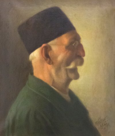 Self Portrait by Kamal Al Molk