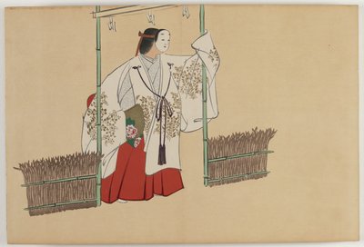 Flowers of a Hundred Worlds (Momoyogusa): Nonomiya by Kamisaka Sekka