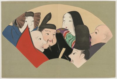 Flowers of a Hundred Worlds: Six Poetic Immortals by Kamisaka Sekka