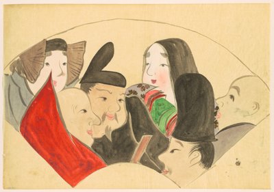 Flowers of a Hundred Worlds: Six Poetic Immortals by Kamisaka Sekka