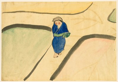Flowers of a Hundred Worlds: Spring Field by Kamisaka Sekka