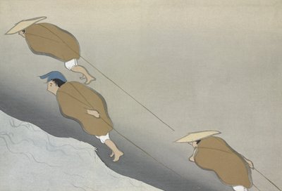 Hikifune, from The World of Things Vol II, 1909 by Kamisaka Sekka