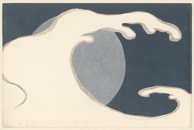 High Wave (series title: Flowers of a Hundred Worlds) by Kamisaka Sekka