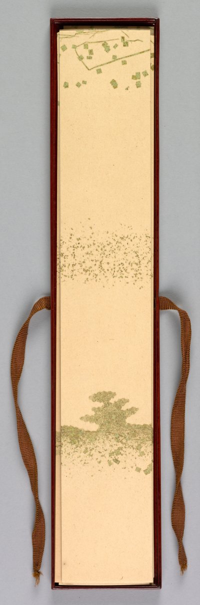 Poem Card Box by Kamisaka Sekka