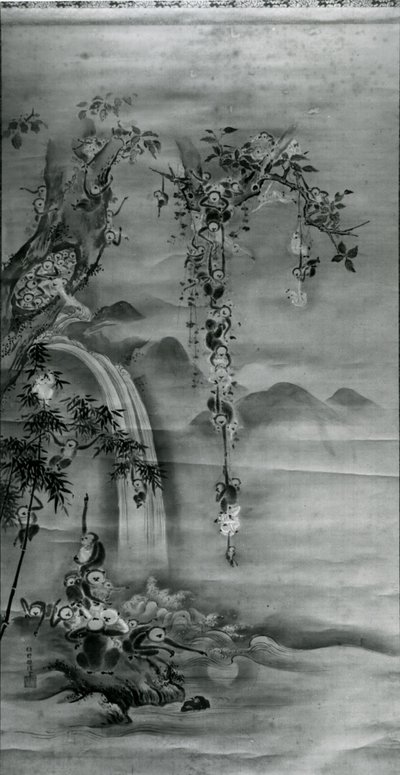 Family of Monkeys by Kanô Tanshin Morimasa