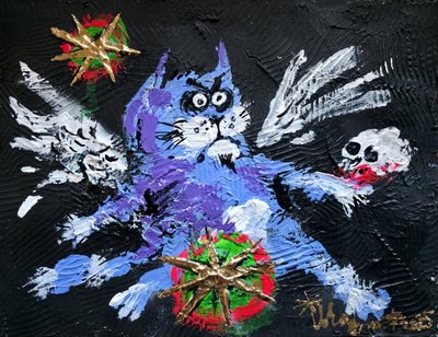 Dark Fantasy Cat by Kanat Ibragimov