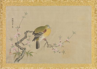 Album of Copies of Chinese Paintings, Album Leaf by Kano Tsunenobu