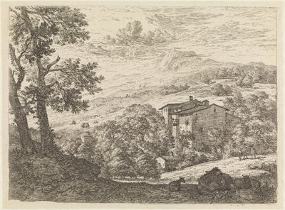 The Donkey Between the Two Sheep by Karel Dujardin
