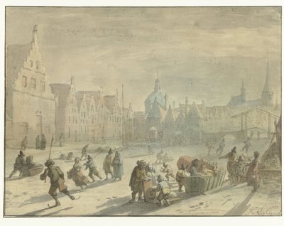 Galgewater in Leiden with Ice Entertainment by Karel Slabbaert