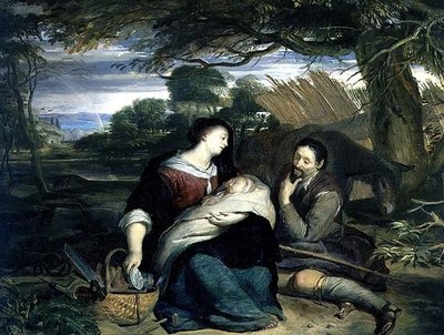 The Rest on the Flight into Egypt by Karel de Moor
