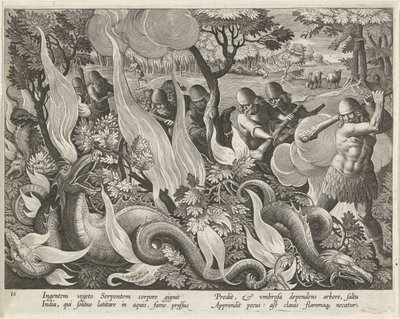 Hunting Water Snakes in India by Karel van Mallery