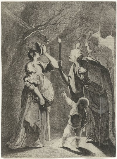 Ceres and Stellio by Karel van Mander (III)