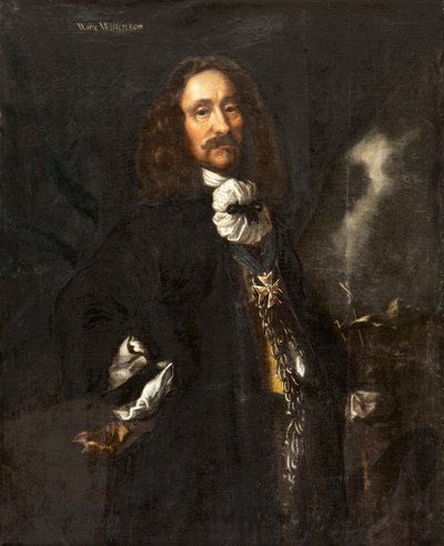 Portrait of Admiral Witte Corneliszoon de With, 1599-1658 by Karel van Mander III