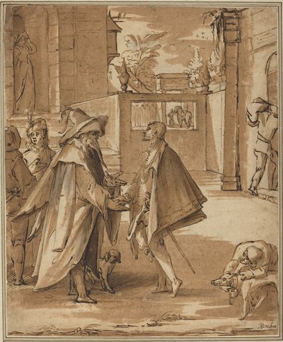 The Departure of the Prodigal Son by Karel van Mander I