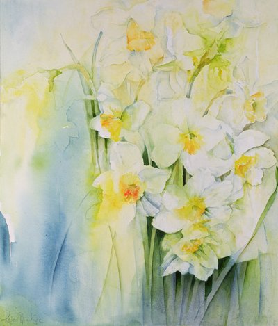 Narcissi and Freesia by Karen Armitage