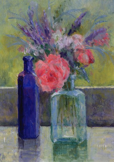 Still Life with Bottles by Karen Armitage