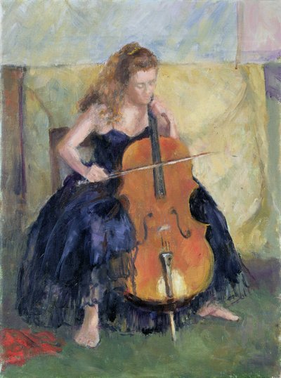 The Cello Player by Karen Armitage