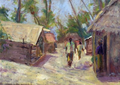 Zanzibar Village, 2001 by Karen Armitage
