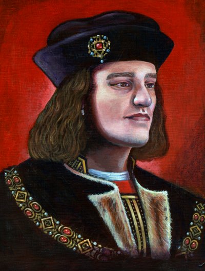 Contemporary Painting of King Richard III by Karen Humpage