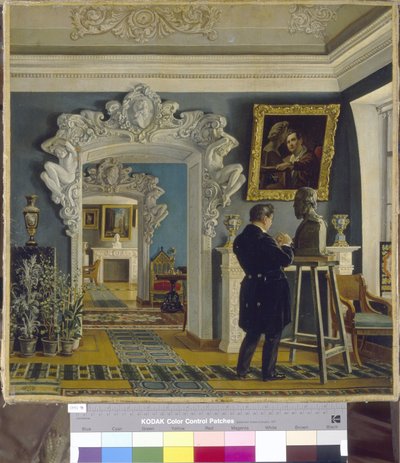 The Sculptor Ivan P. Vitali Working by Karl Fridrikh Petrovich Bodri