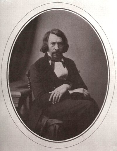 Aleksey Stepanovich Khomyakov, Russian religious poet, c1858 by Karl August Bergner