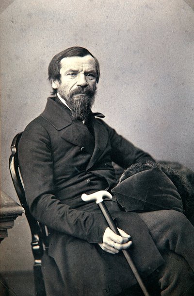 Michail Pogodin, Russian Historian and Journalist by Karl August Bergner