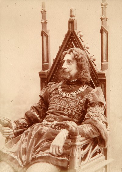 Grand Duke Constantine Constantinovich of Russia as Hamlet by Karl August Fischer