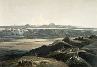 View of the Rocky Mountains, plate 44 from Volume 2 of 