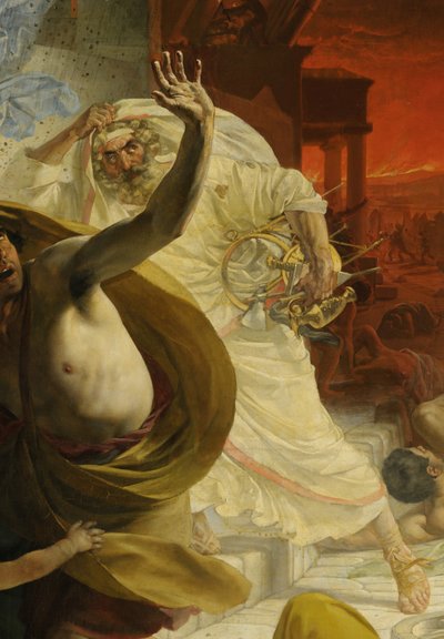 The Last Day of Pompeii (detail) by Karl Pavlovich Bryullov