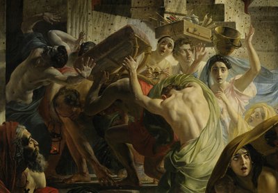 The Last Day of Pompeii (detail) by Karl Pavlovich Bryullov