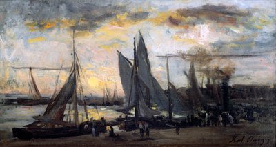 The Return of the Fishermen by Karl Daubigny