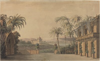 Turkish Stage Design by Karl Ferdinand Langhans