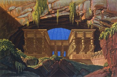 Temple of Isis and Osiris where Sarastro High Priest Officiates 
