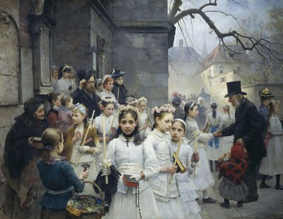 After First Communion by Karl Frithjof Smith