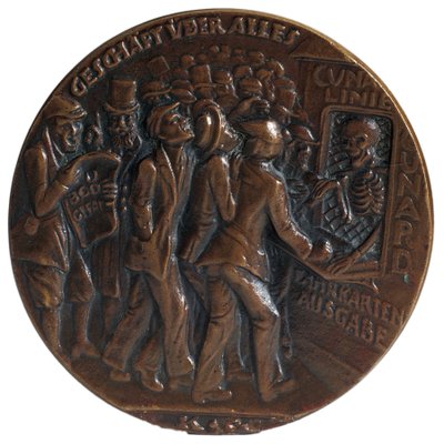 Medal commemorating the torpedoing of the liner 