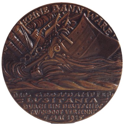 Medal Commemorating the Torpedoing of the Liner 